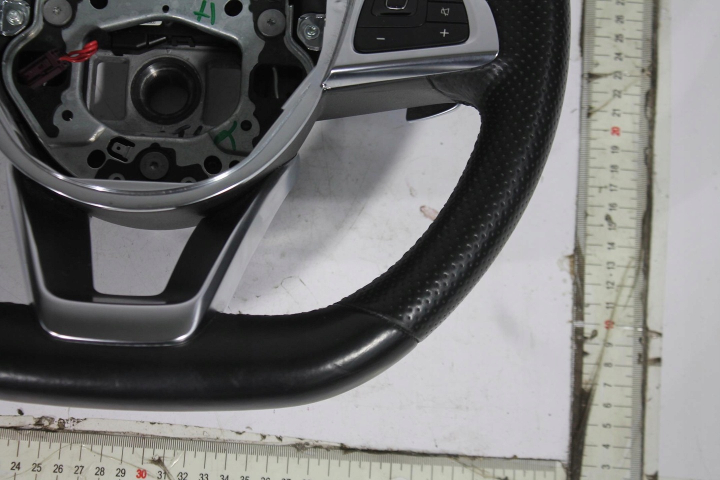 STEERING WHEEL, LEATHER WITH SHIFTING MERCEDES W213 W238 16