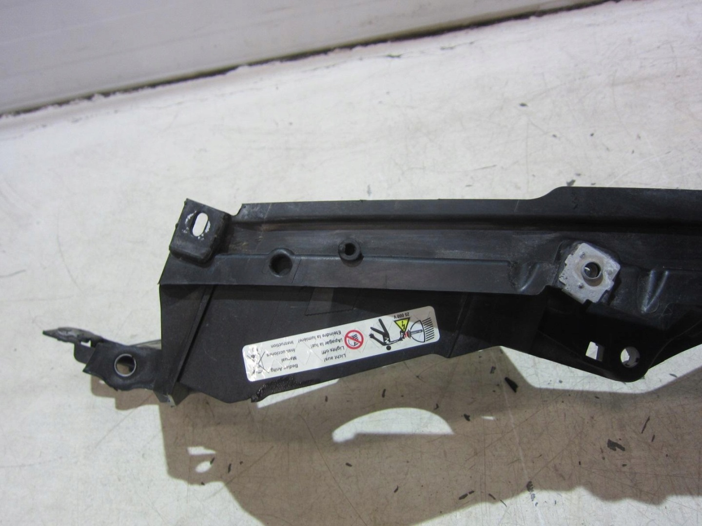 BMW X5 E70 X6 E71 Support Aile Droite Avant Long Support plaque 51657157990