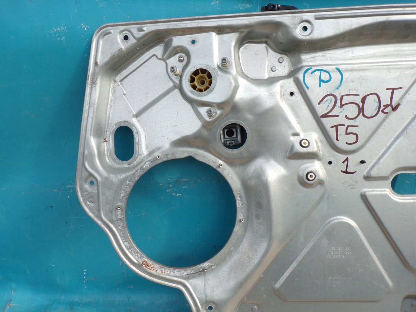 VW T5 MULTIVAN TRANSPORTER 10- window regulator mechanism right original