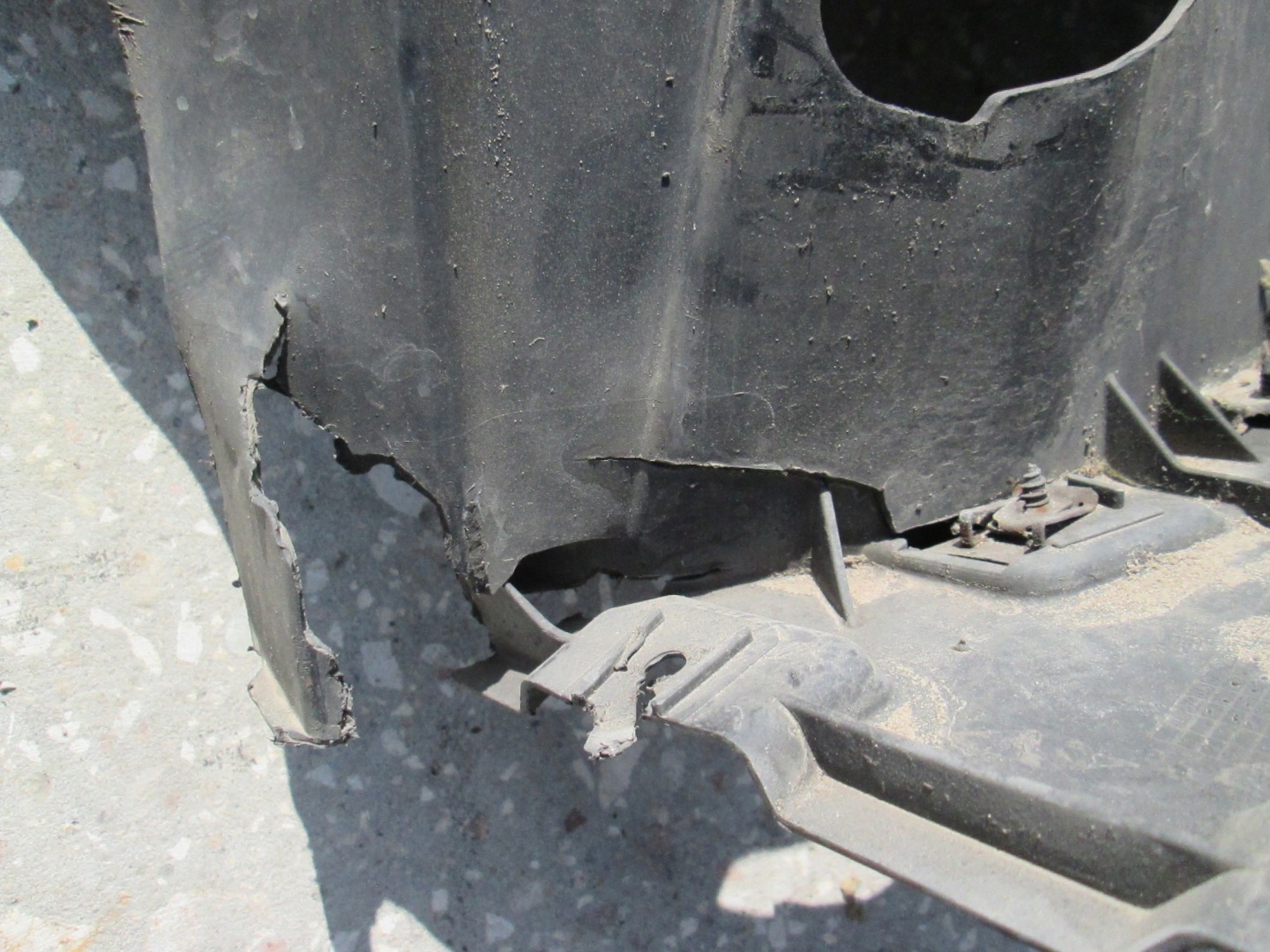 BMW E81 E87 cover lower left left mudguard MPAKIET
