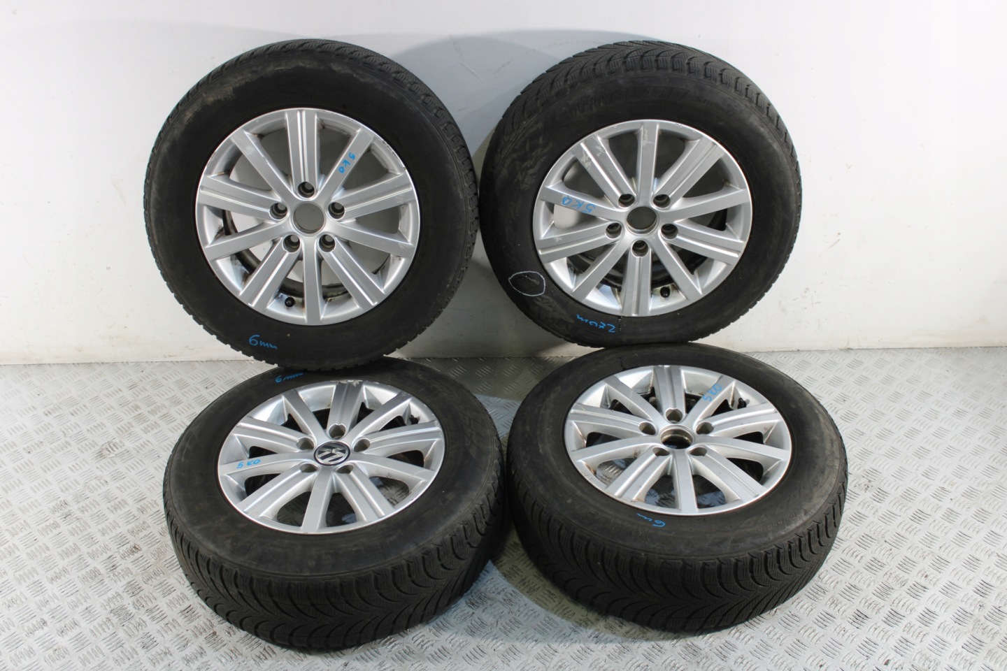 wheels tyres disc 195/65 R15 GOLF VI 6 5K0