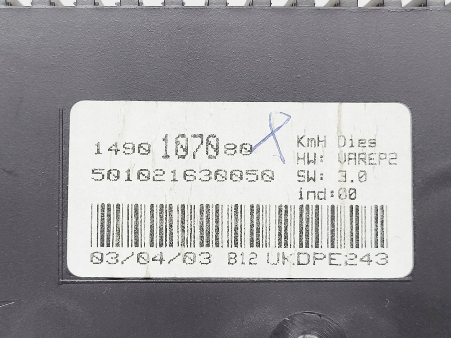dials dials Citroen C8 2.0 HDI 1490107080 europa