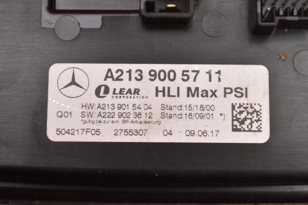 control unit module LED right A2139005711 MERCEDES E-KLASA W213 16-21