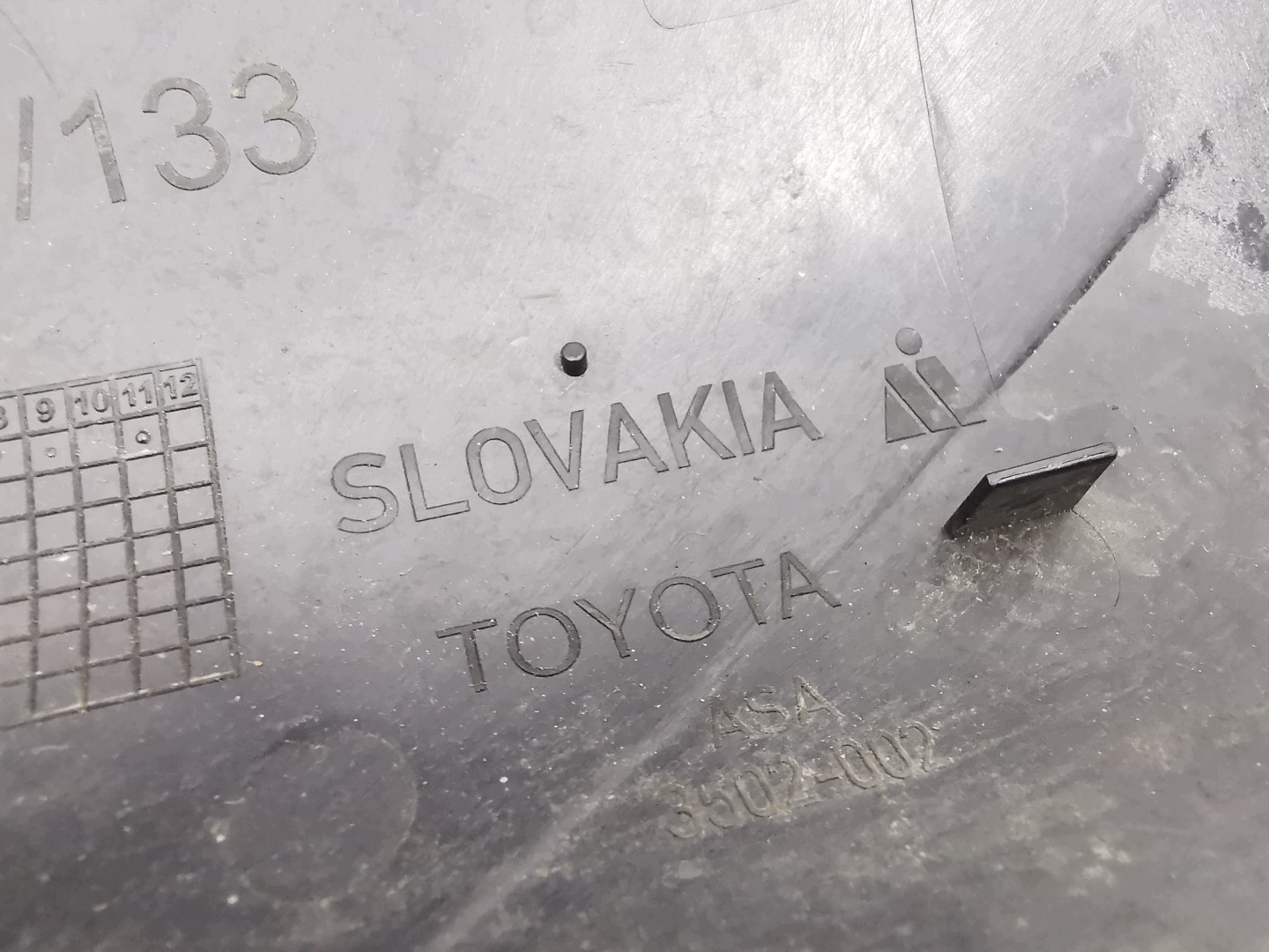cover cap mirrors left TOYOTA AURIS and E15 / 3502-002