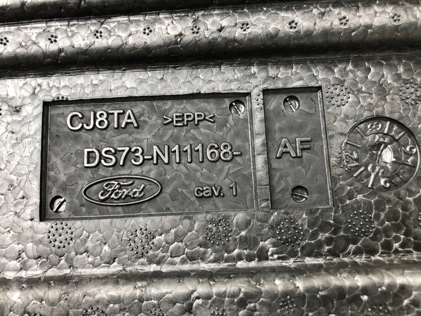 MONDEO MK5 KOMBI polystirene boot WKLAD