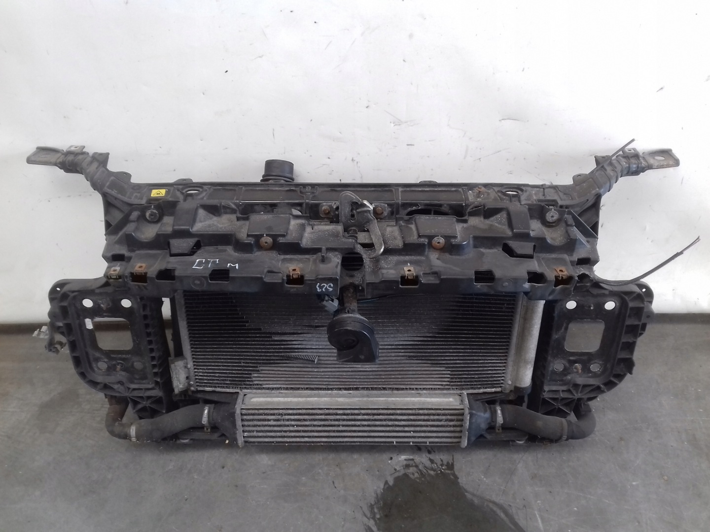 support panel for radiators pillar iron Fiat Grande Punto