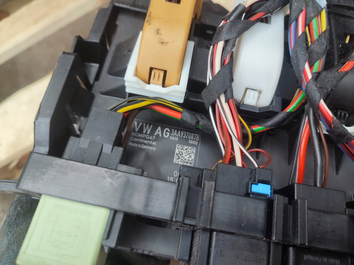 control unit KOMFORTU VOLKSWAGEN VW PASSAT B6 3AA937087B