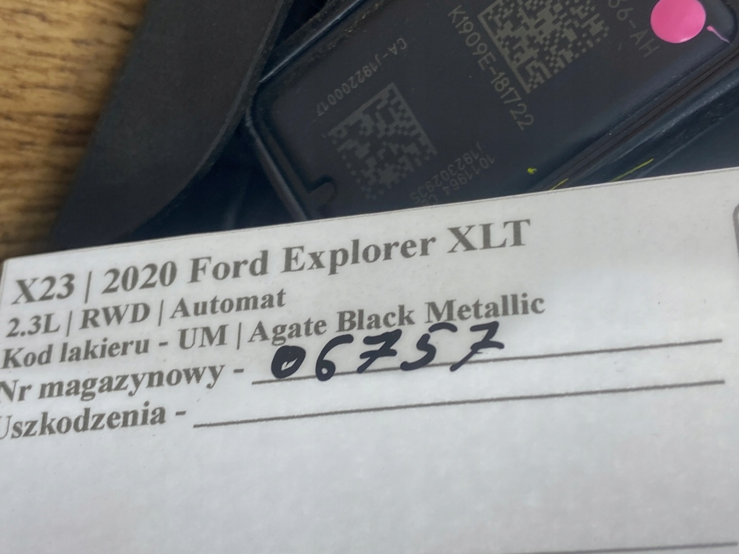 accelerator pedal gaz potentiometer Ford Explorer 2020+ USA