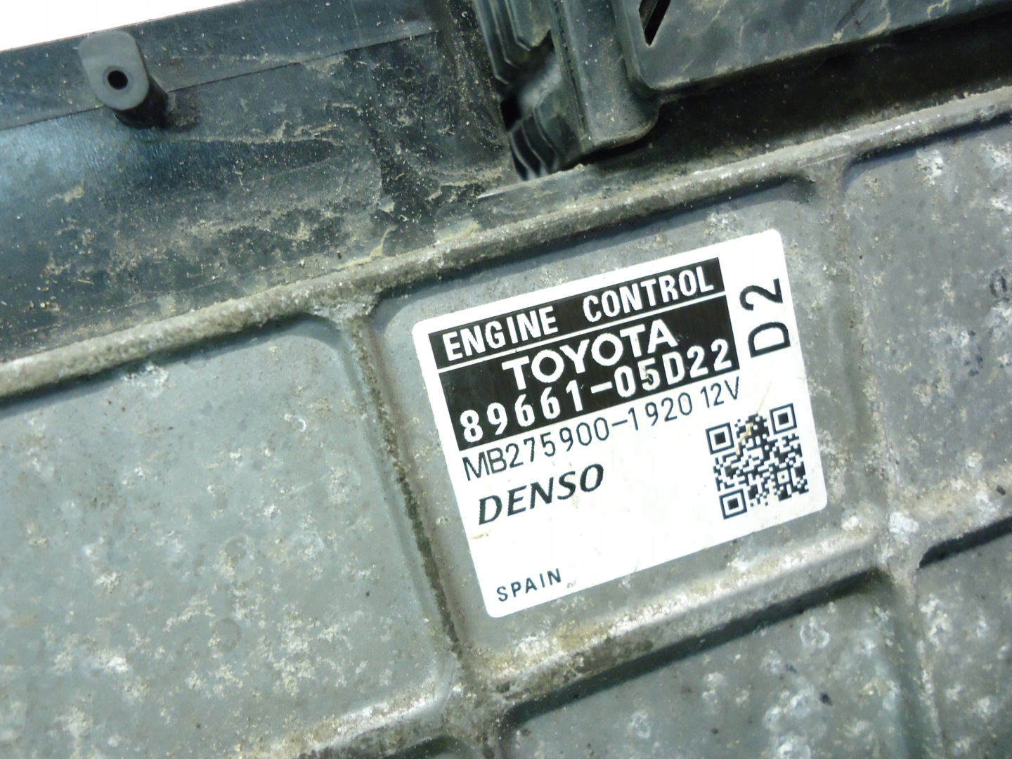 TOYOTA AVENSIS T27 2.0D computer control unit 89661-05D22