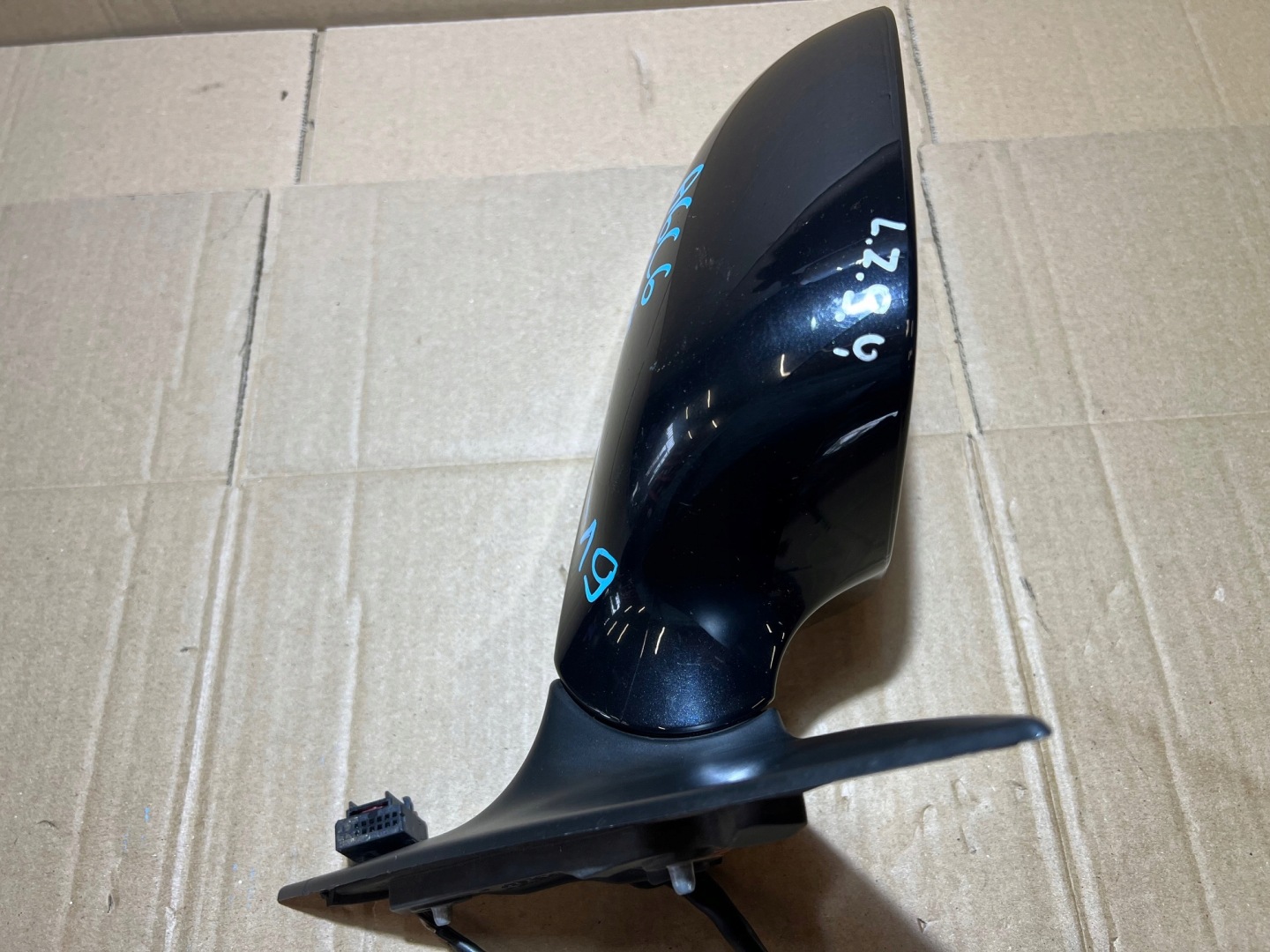 AUDI A6 C6 LIFT LZ9Y mirror right 6 PIN UK