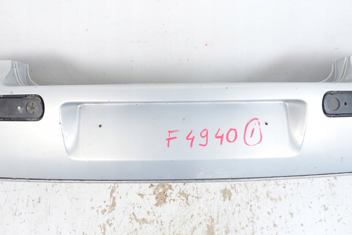 VW GOLF IV HB 1997- bumper rear part rear 1J6807421
