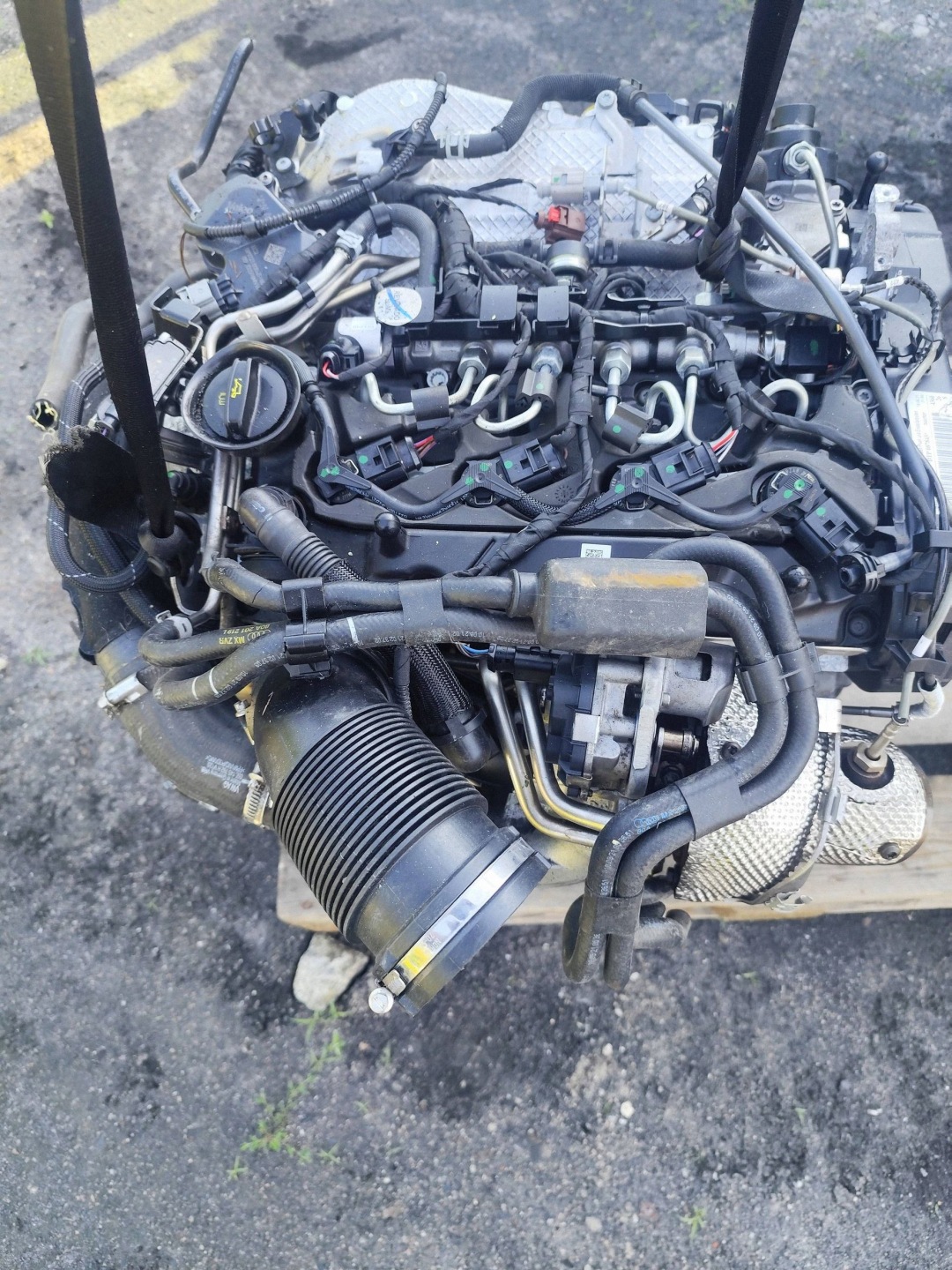 AUDI Q5 II 80A 2.0 TDI engine complete DTP DEMONTAZ