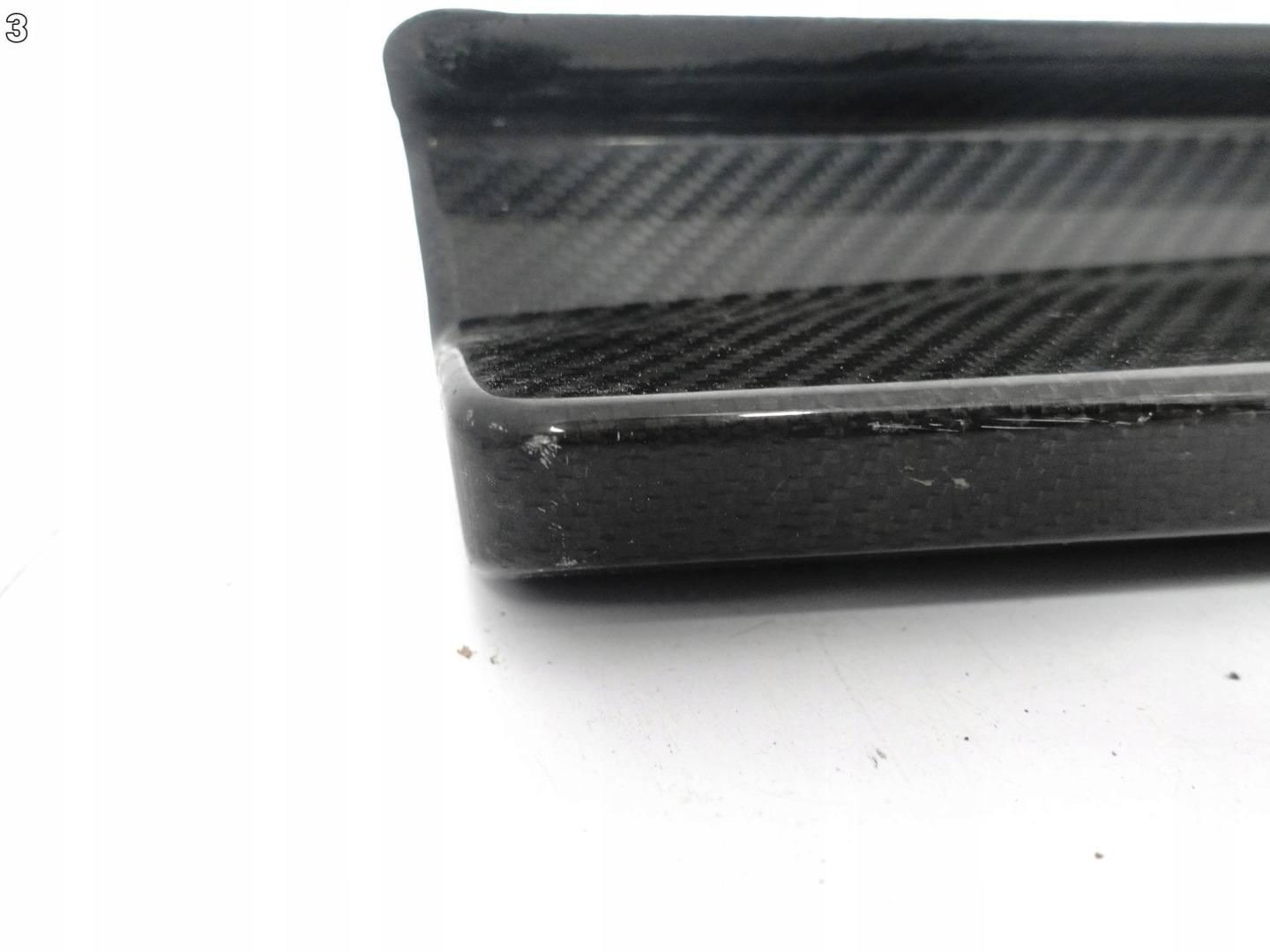 BENTLEY BENTAYGA 36A BY636 20- LIFT threshold moulding cap CARBON right