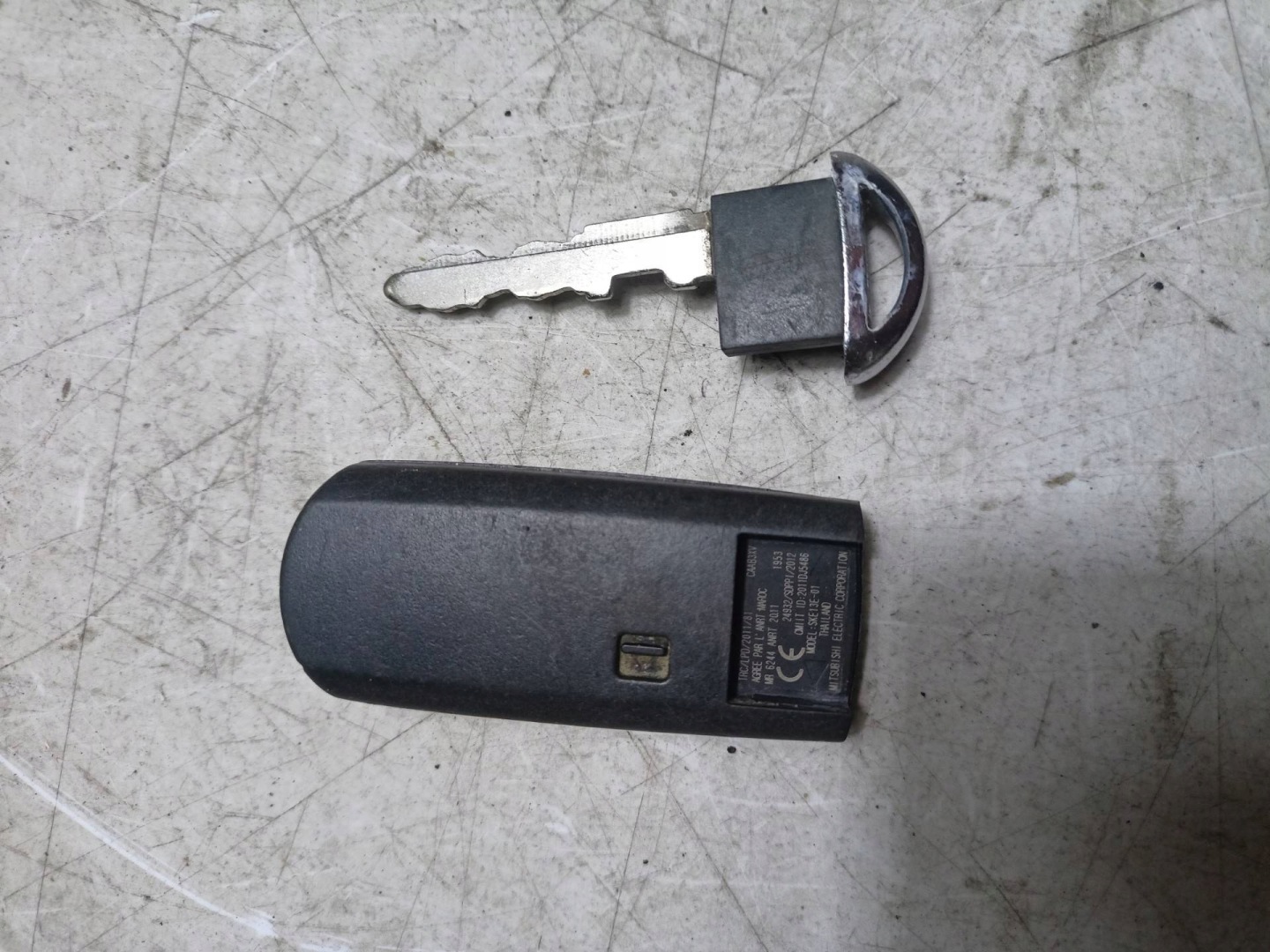 Karta key Mazda CX-5 2014 SKE13E01