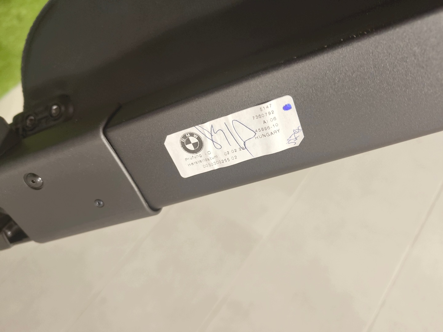 MINI F54 blinds boot 7360792