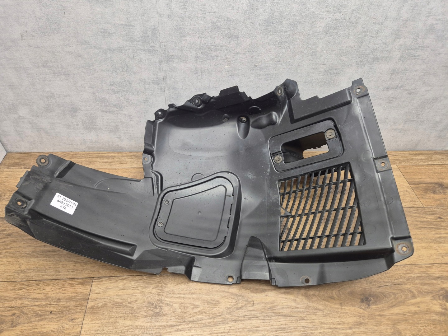 BMW 6 F06 F12 F13 mudguard left front left front part m-packet 7224483
