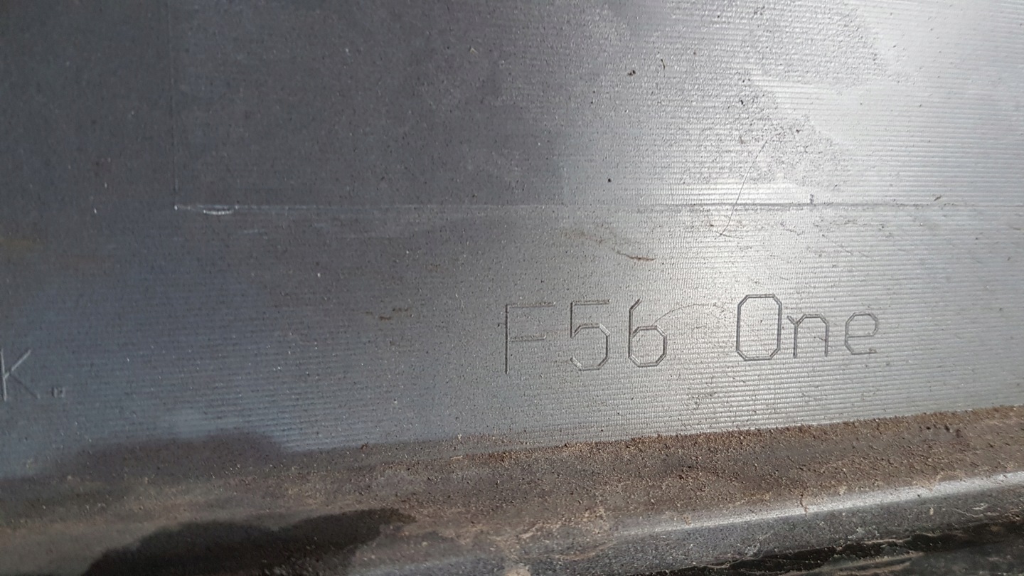 bumper rear MINI COOPER F56 ONE