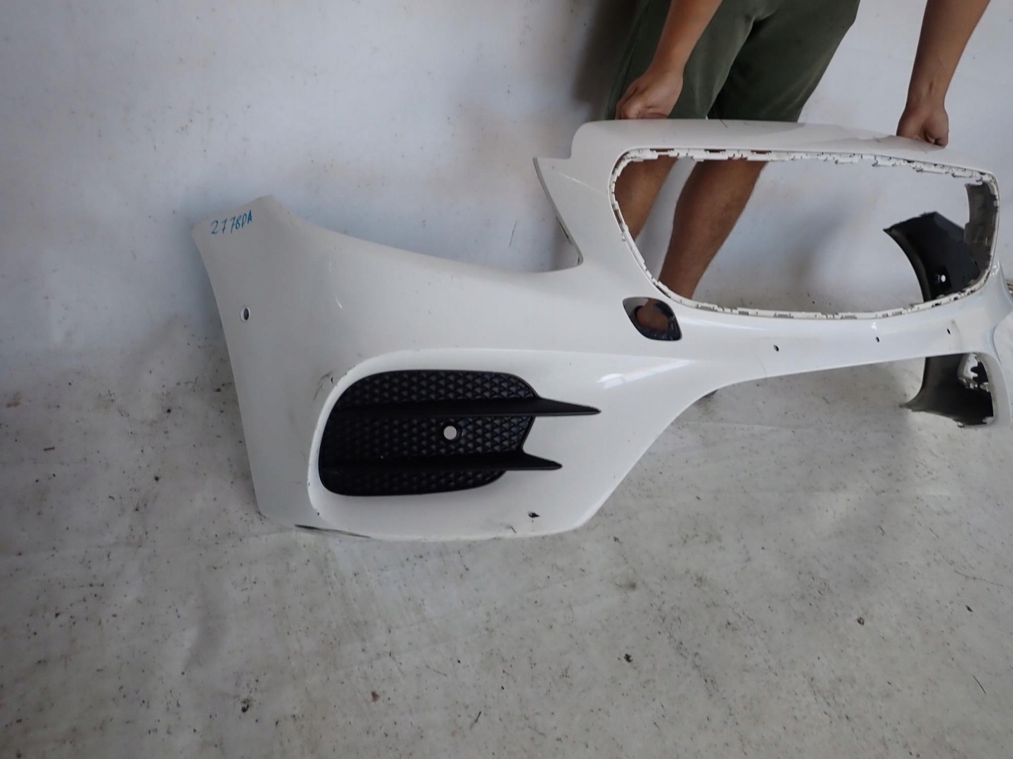 MERCEDES E-KLASA W213 AMG 16-20 bumper front front PDC