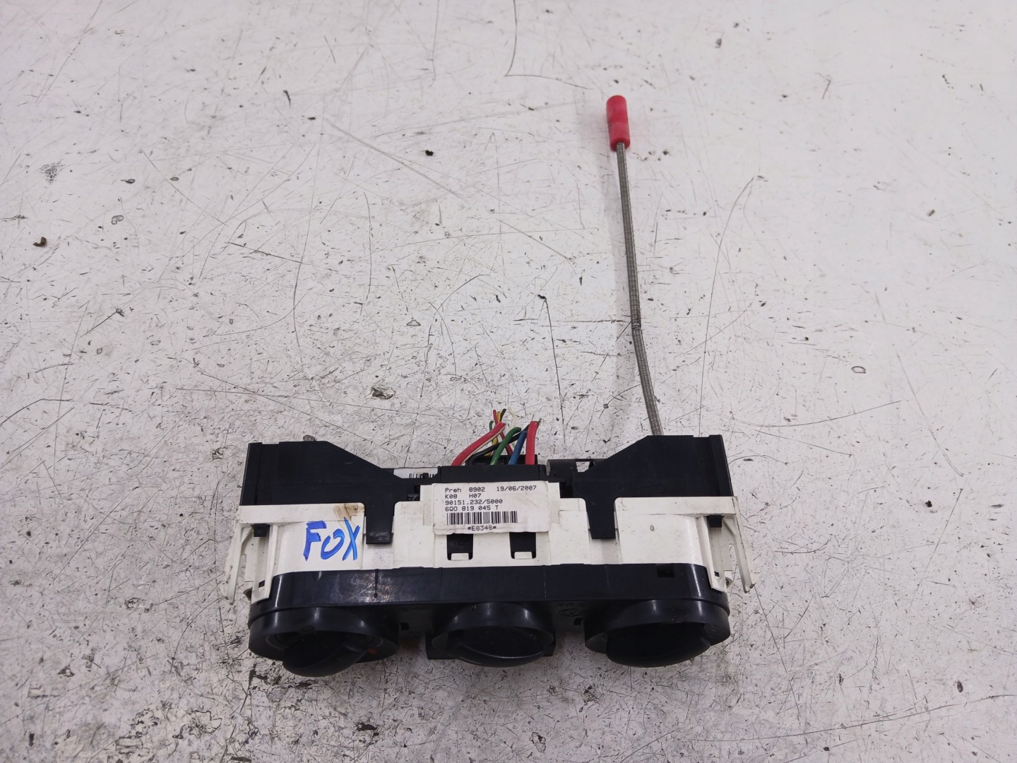 VW FOX COMANDI CLIMA 6Q0819045T