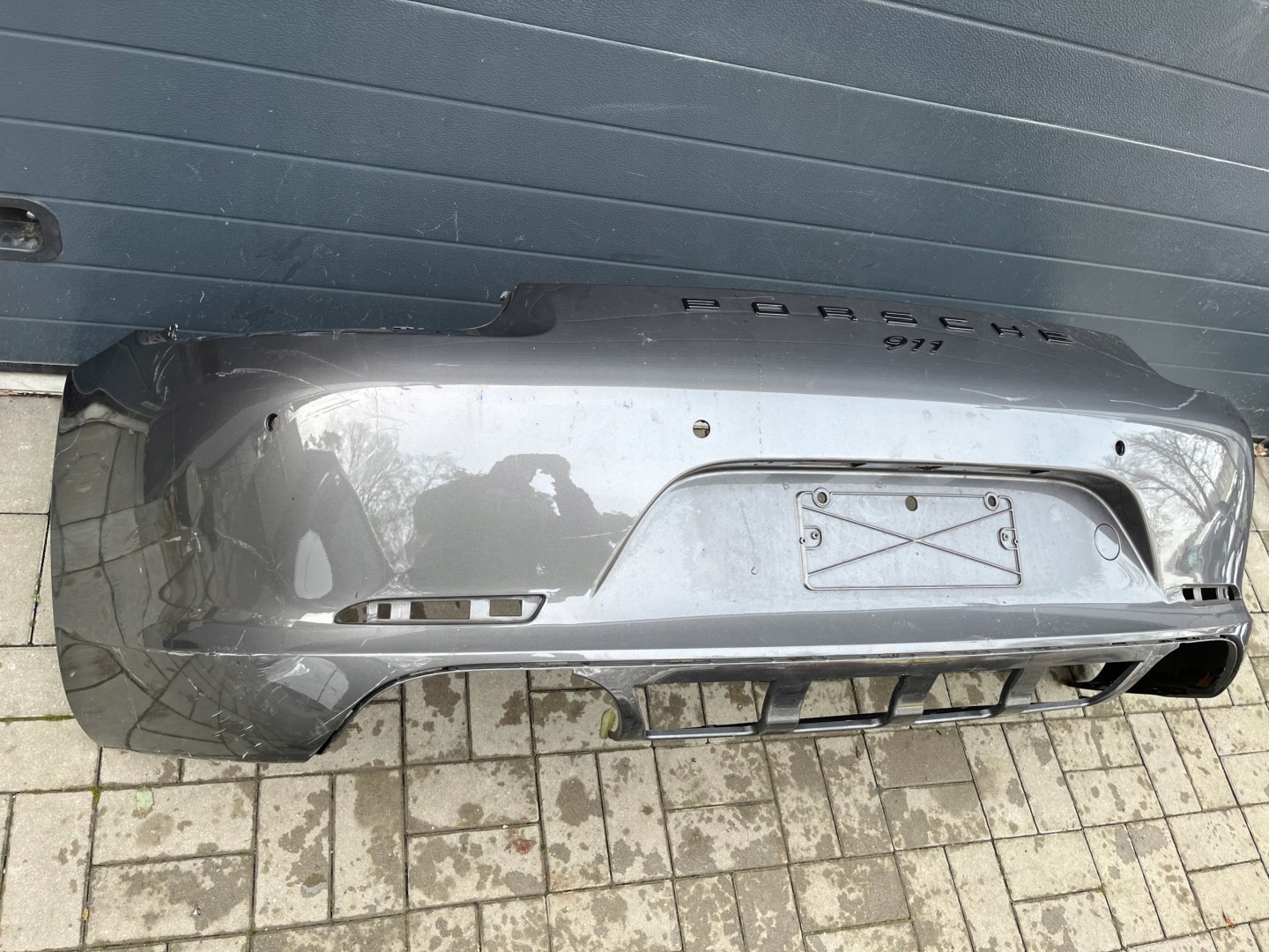Porsche 911 991 bumper rear part PDC 2011-2015 4S