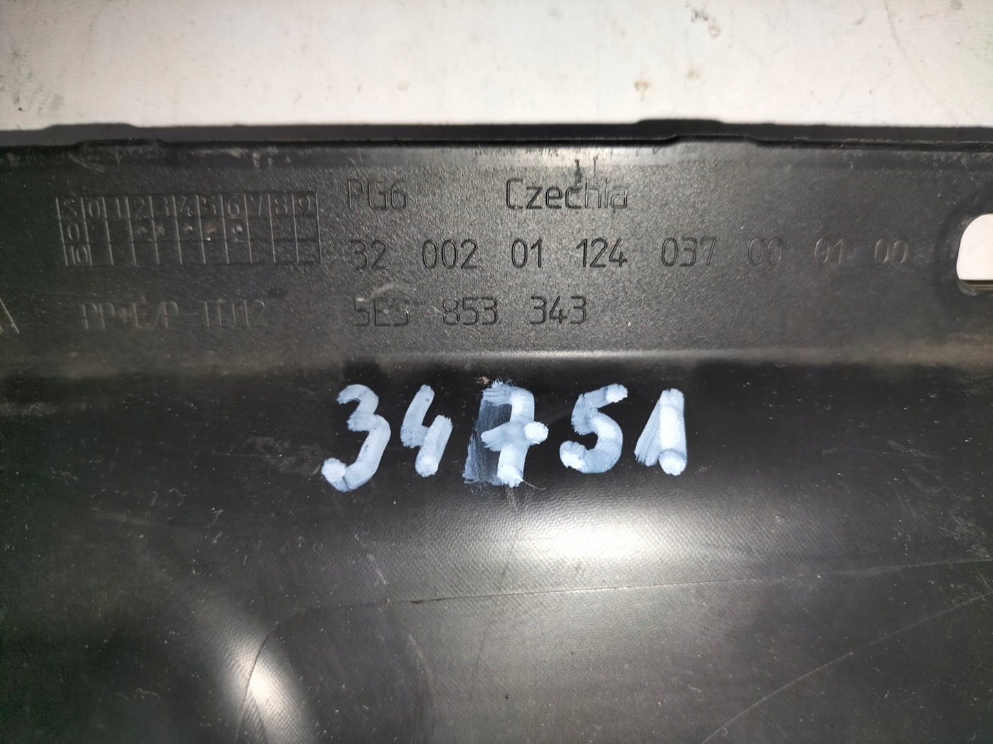 cover cap supports front SKODA OCTAVIA 4 IV 19