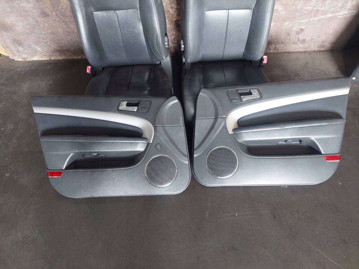 seats KOMPLET left right seat rear part + side CHEVROLET EPICA II