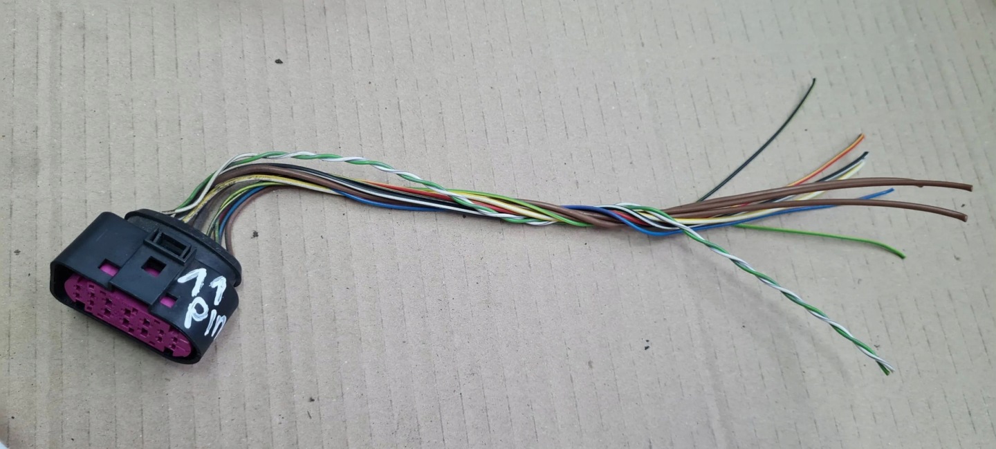 A6 C6 LIFT connecting spoiler connector lights front 1J0973737 A4 B7 VW UADI