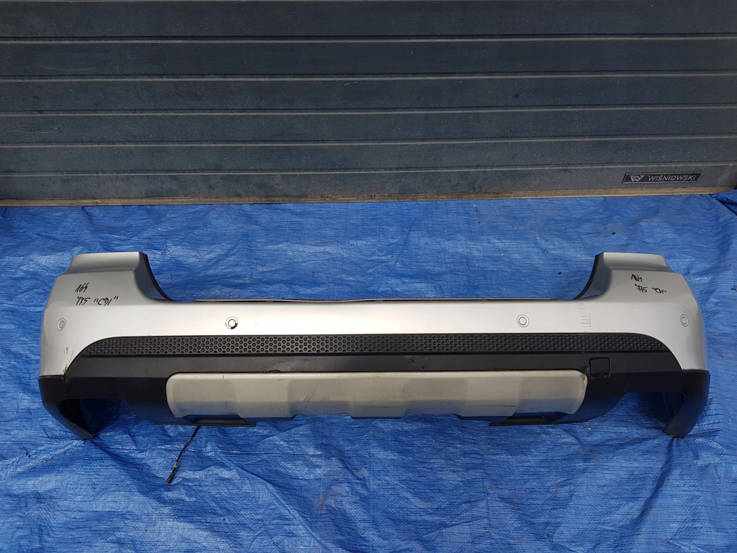 bumper rear part rear MERCEDES ML W164 PDC C775 775