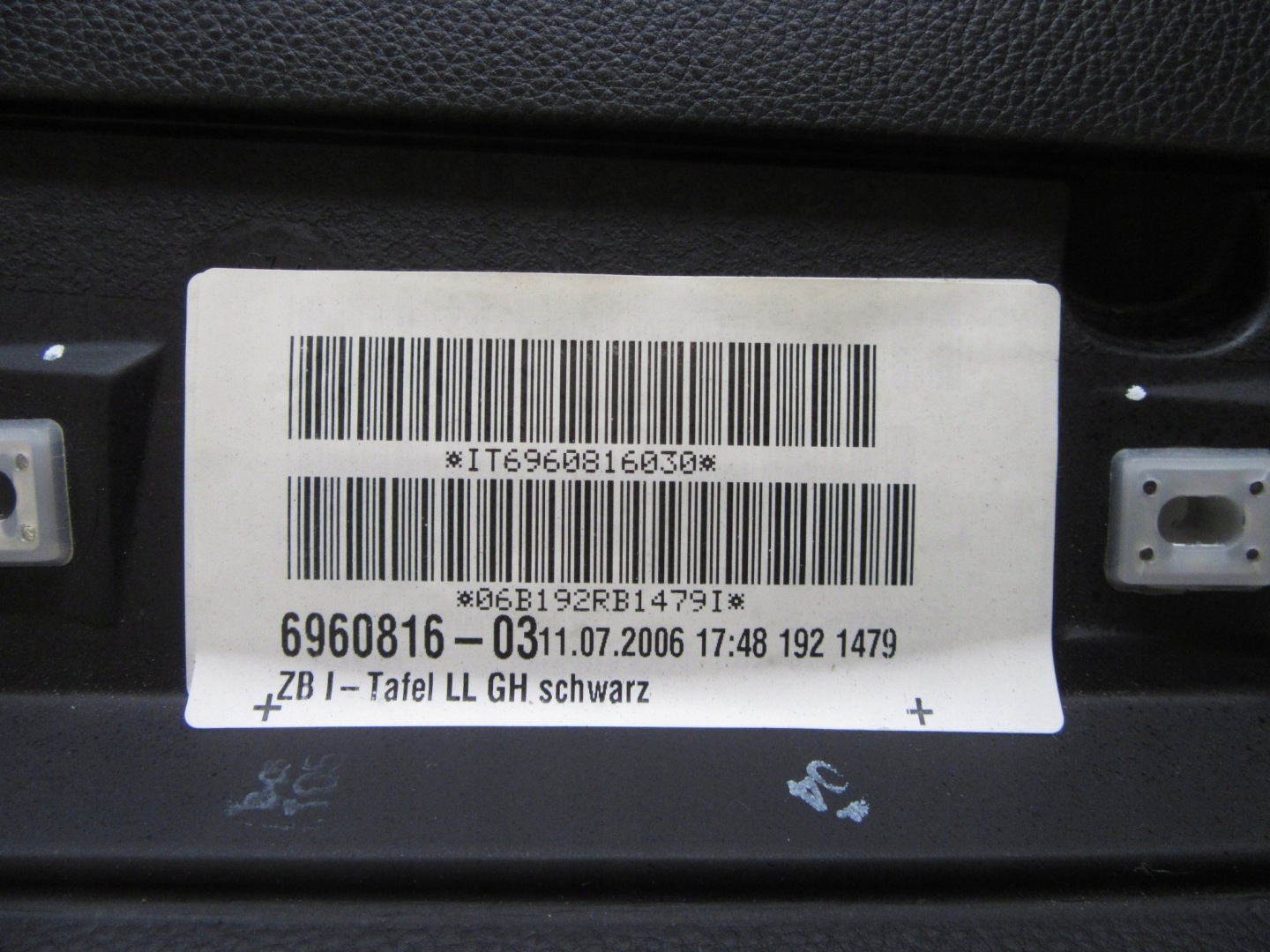 dashboard instrument panel BMW e60 e61 sedan KOMBI EUROPA 05-07r. kubki