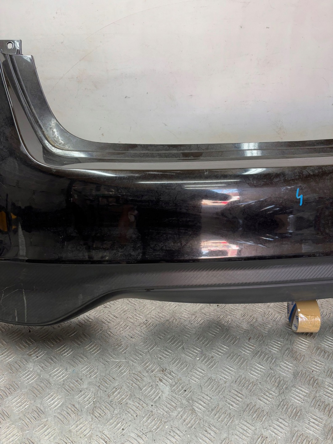 bumper rear part rear NISSAN PULSAR 14
