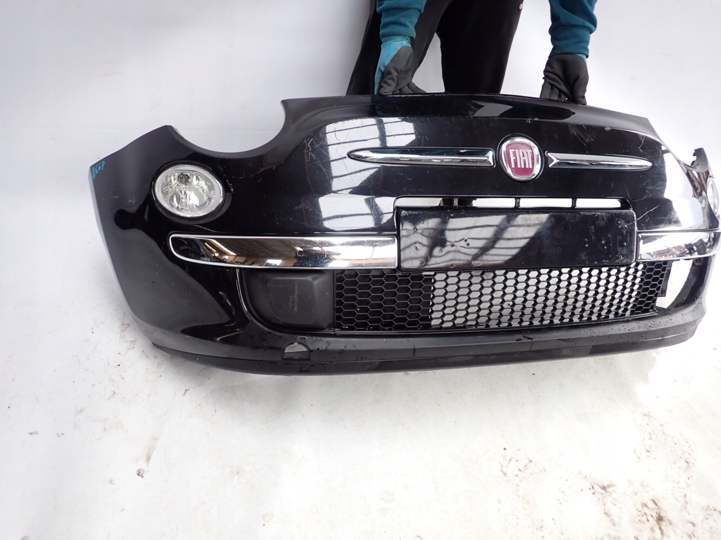 FIAT 500 07-15 bumper front front 735426888