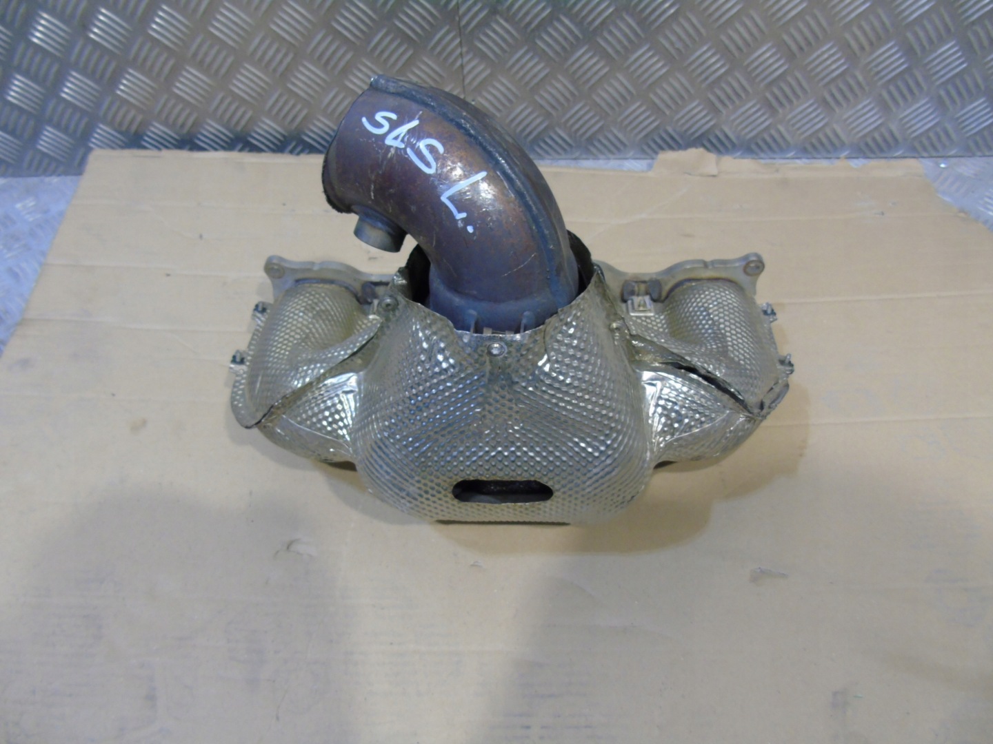 IDEAL.exhaust manifold left MERCEDES SLS W197 1