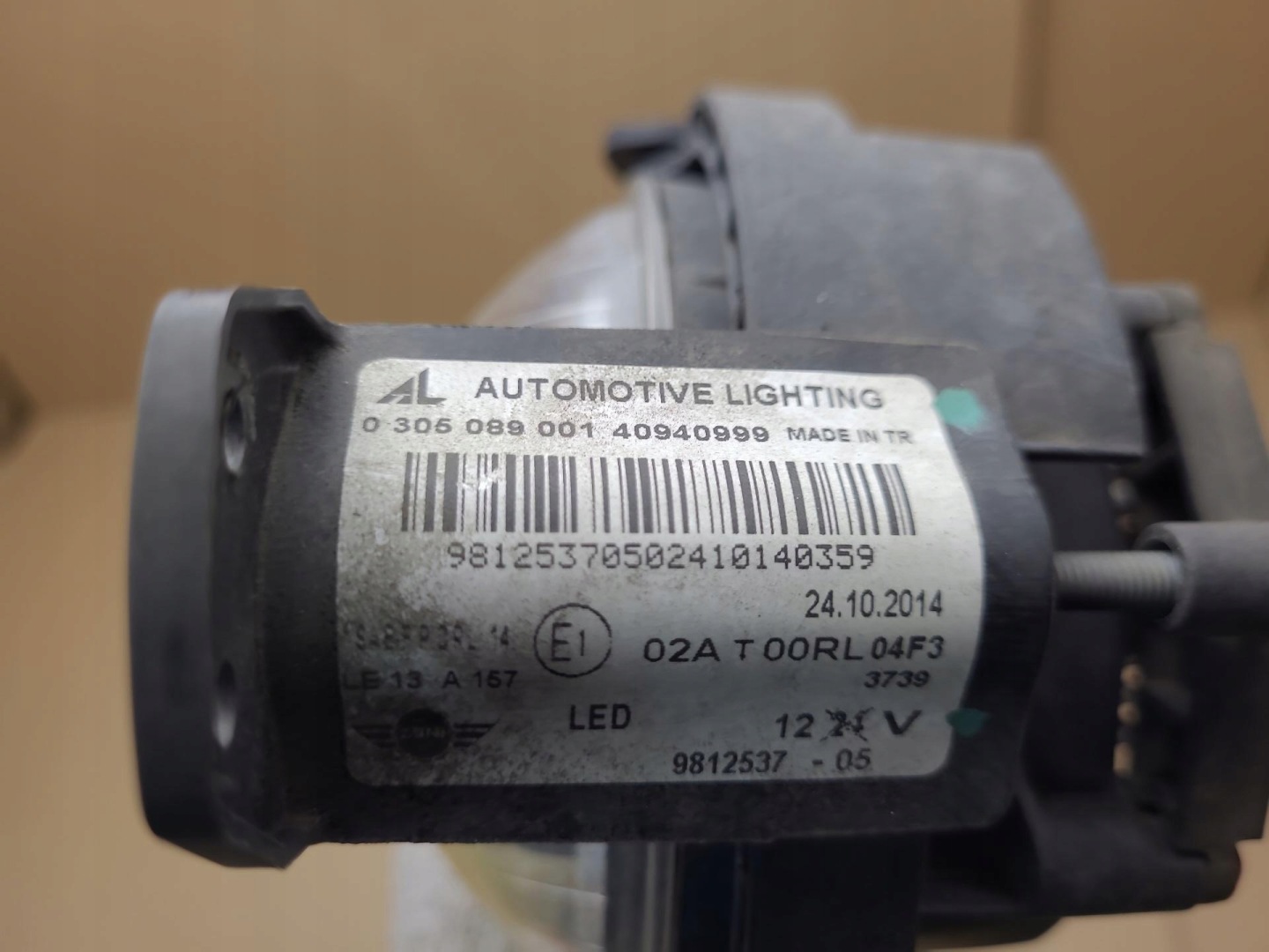 fog light left side Mini Countryman R60 2014 9812537-05