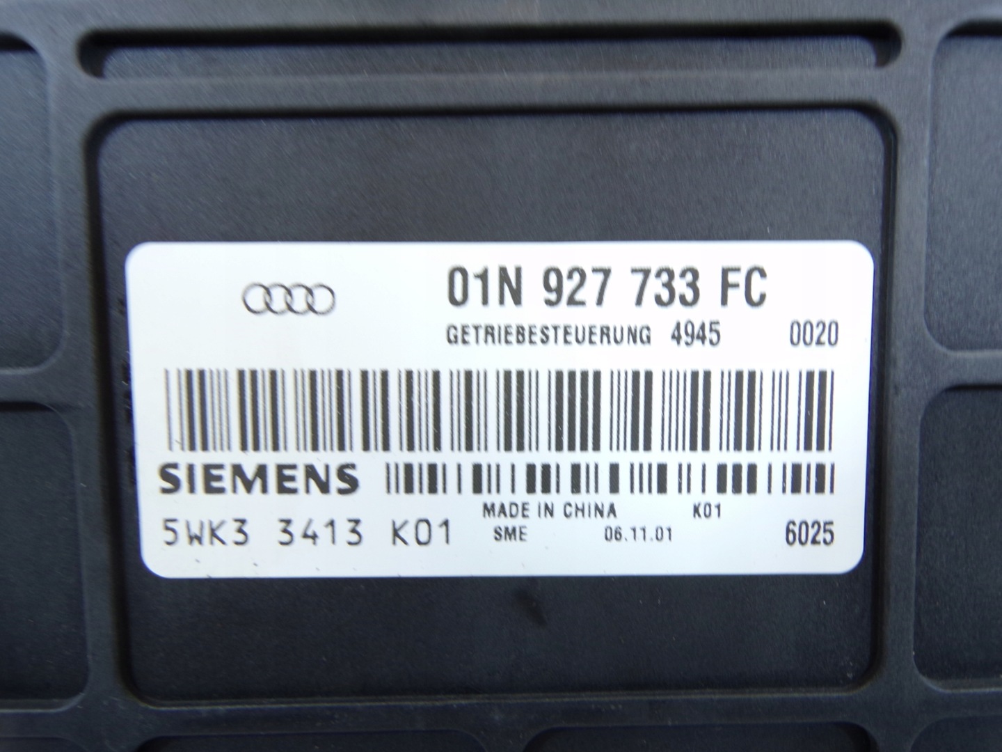 Bedienteil Getriebe getriebe VOLKSWAGEN PASSAT B5 LIFT 01N927733FC