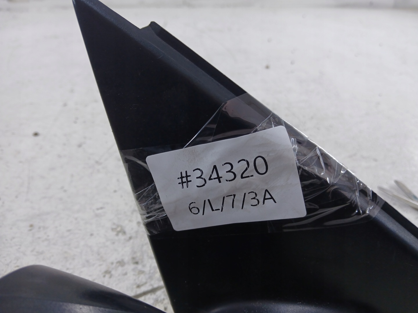 VW POLO 9N mirror right 5 PIN black,