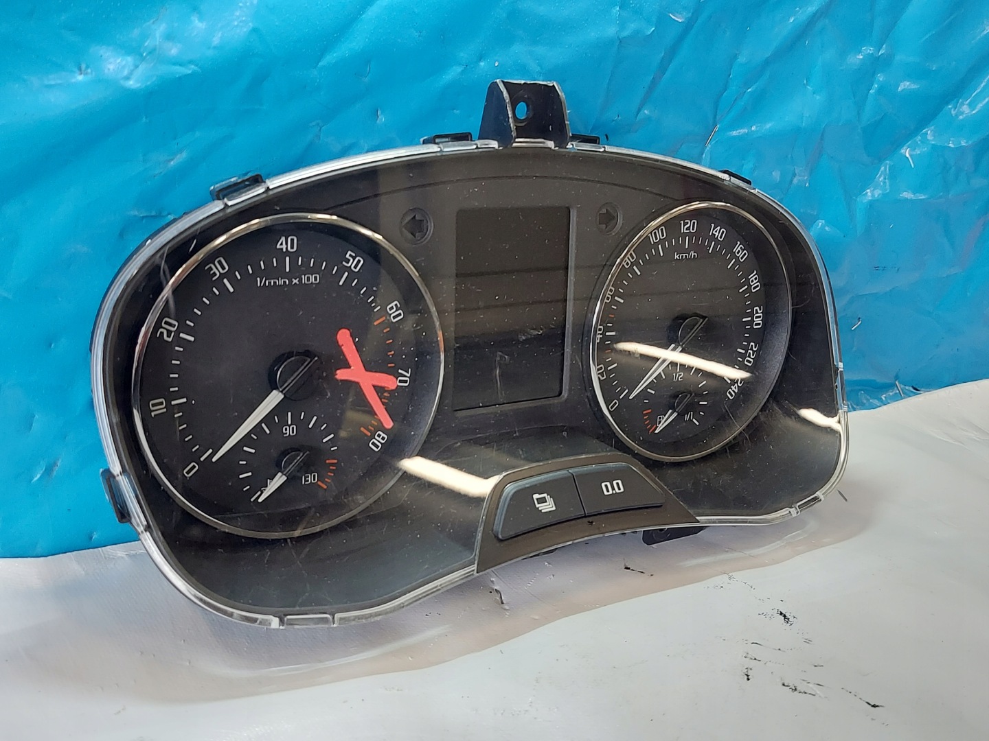 dials clock SKODA FABIA II 1.2 TSI A2C5335634B