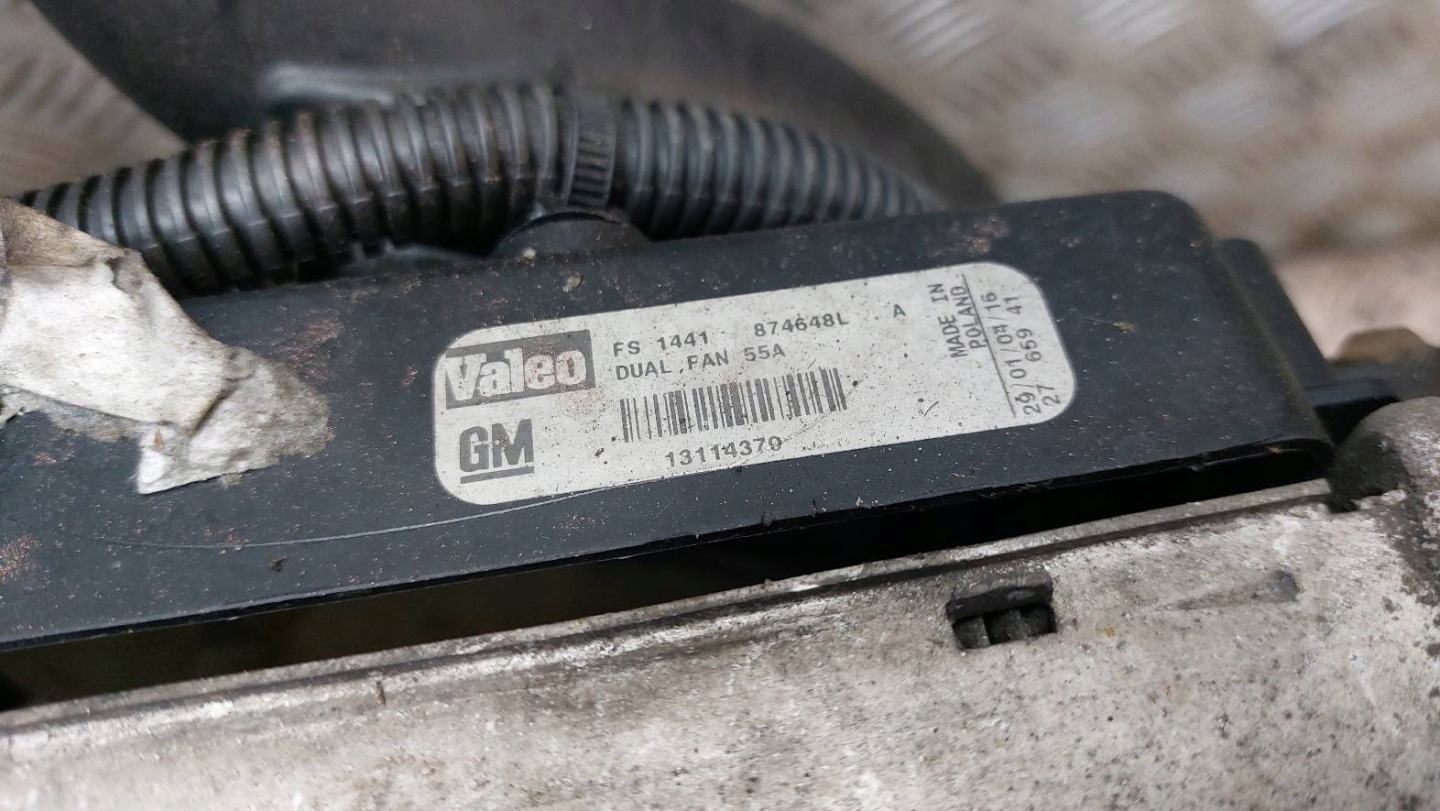Kühler Wasserkühler + Lüfter SIGNUM 2.0 DTI