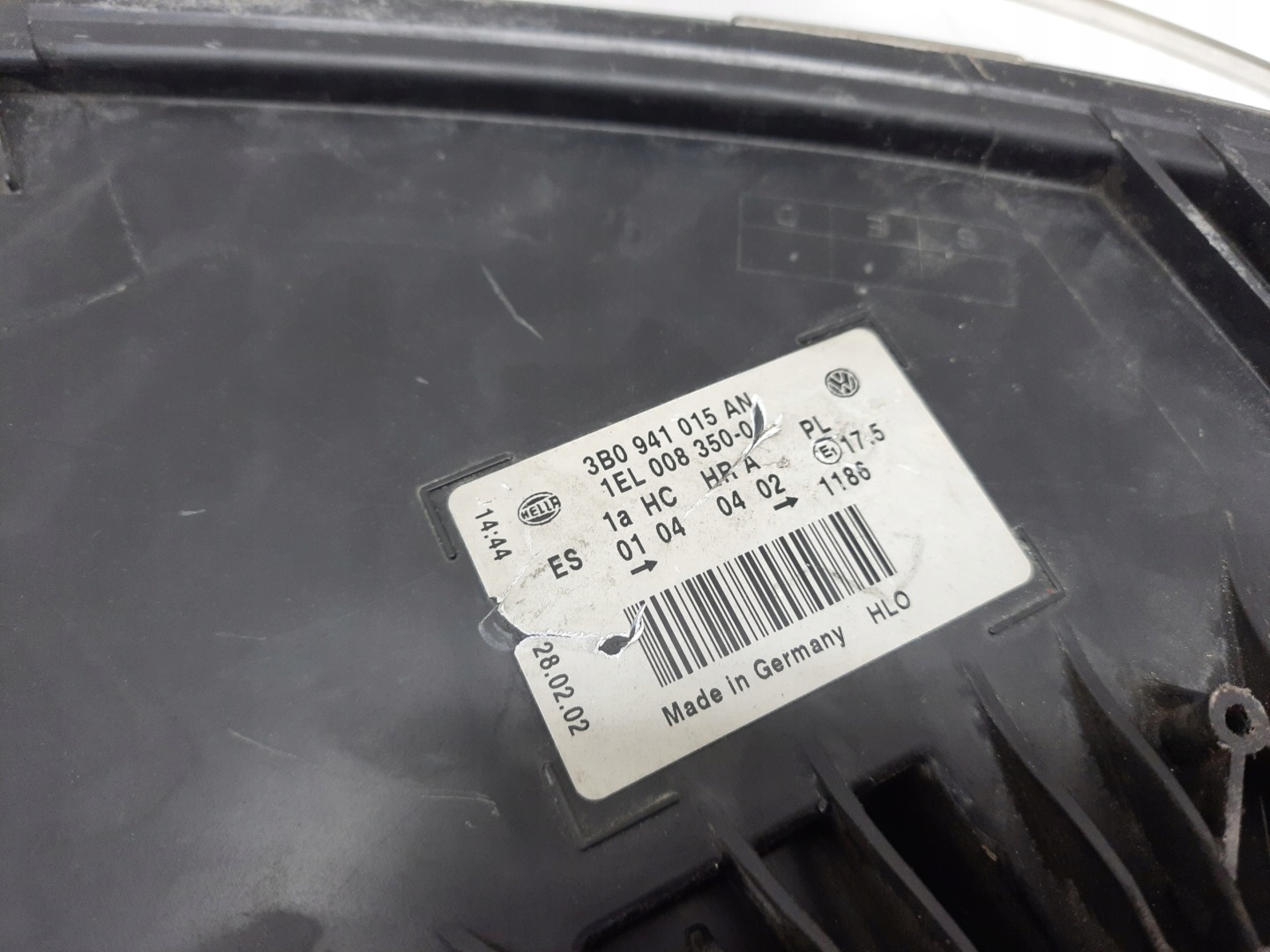 VW PASSAT B5 LIFT 00-05 light REFLEKTOR left front original EUROPA