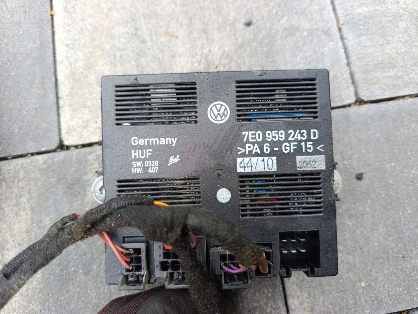 VW T5 modul Bedienteil Tür gleitende elektrycznych links 7E0959243D