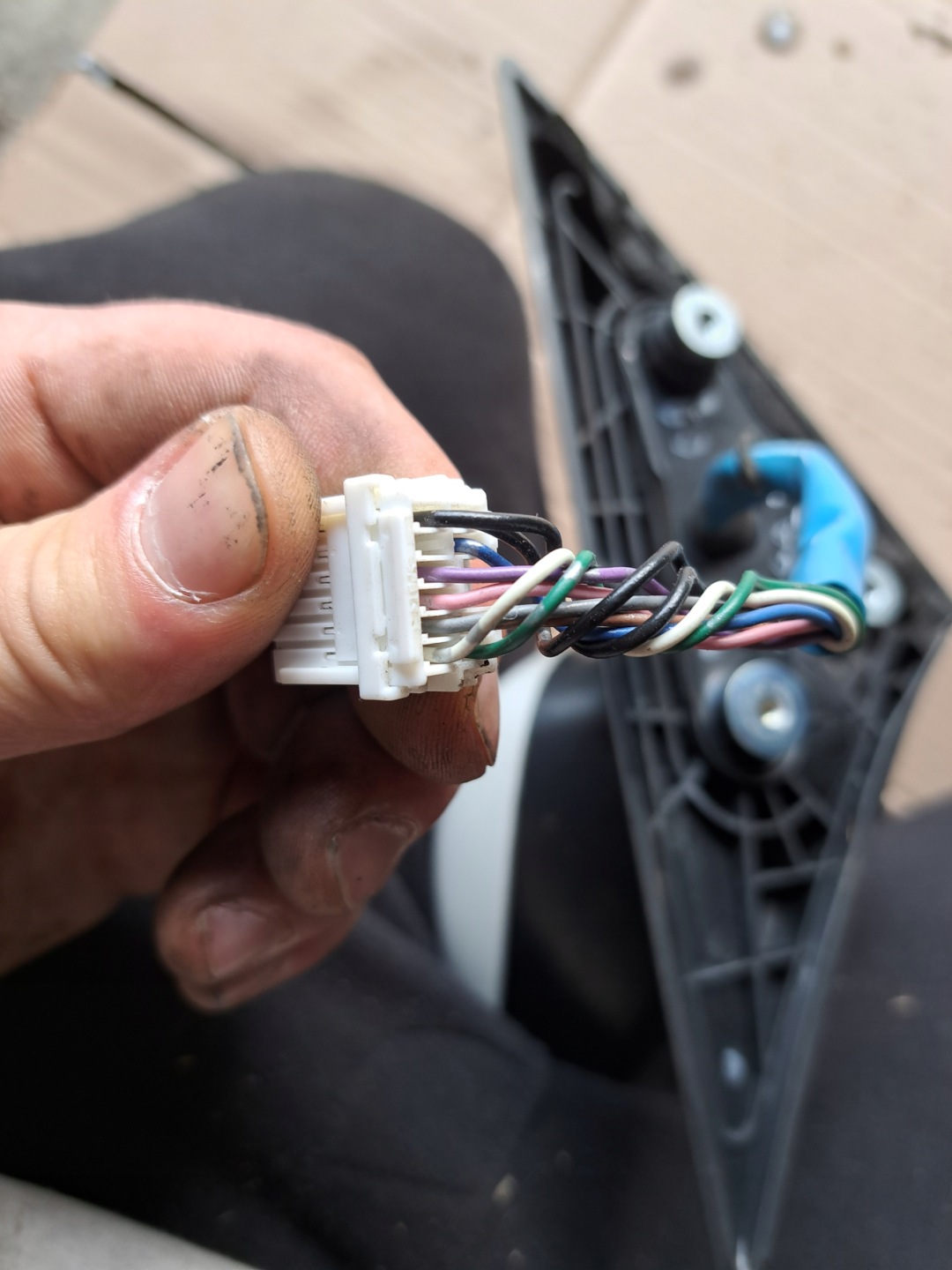 mirror left electrics SUBARU LEGACY IV 9PIN 37J EUROPA