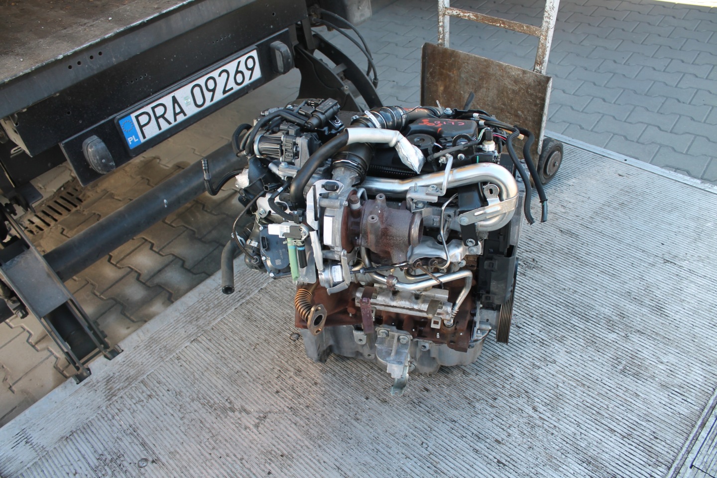 engine complete RENAULT 1,5 DCI K9KE638 30 TYSKM