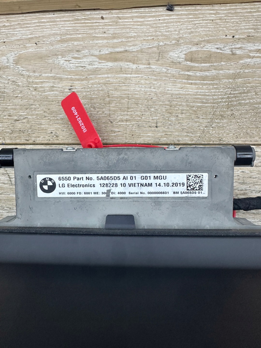 BMW X3 G01 EKRAN MONITOR navigation devices 5A065D5