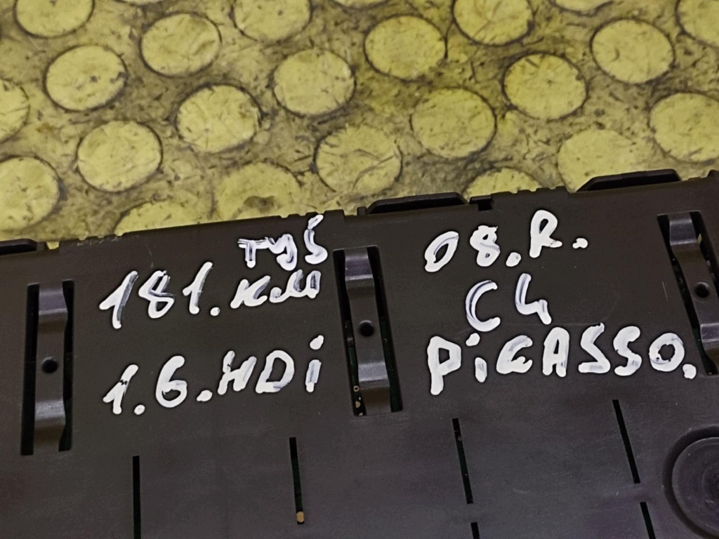 CITROEN C4 PICASSO 1.6 HDI dials P9664365280F