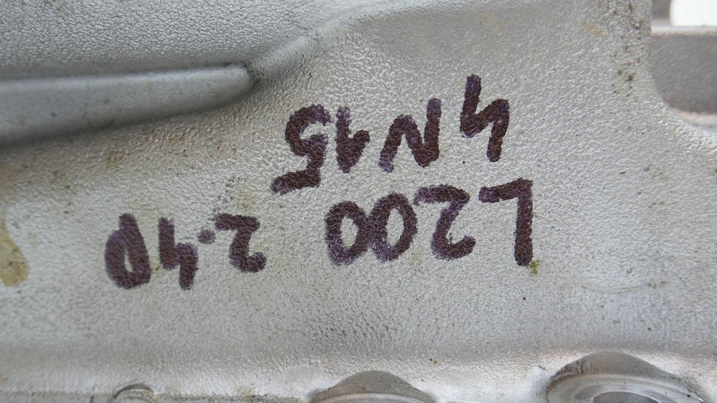 intake manifold DOLOTOWY FIAT FULLBACK L200 V 2.4 D