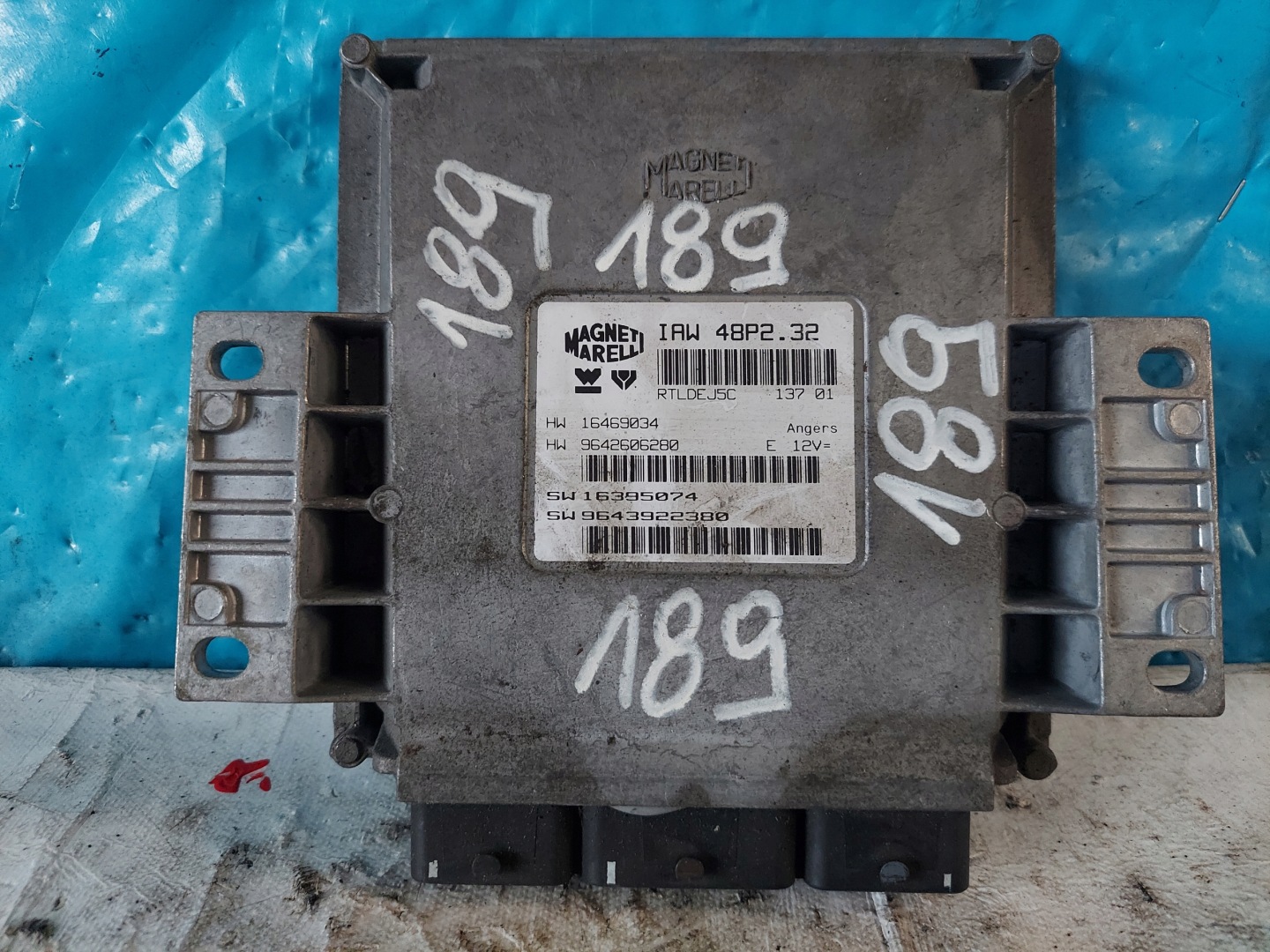 CITROEN C5 2.0 B IAW48P232 unité de commande électronique uce moteur