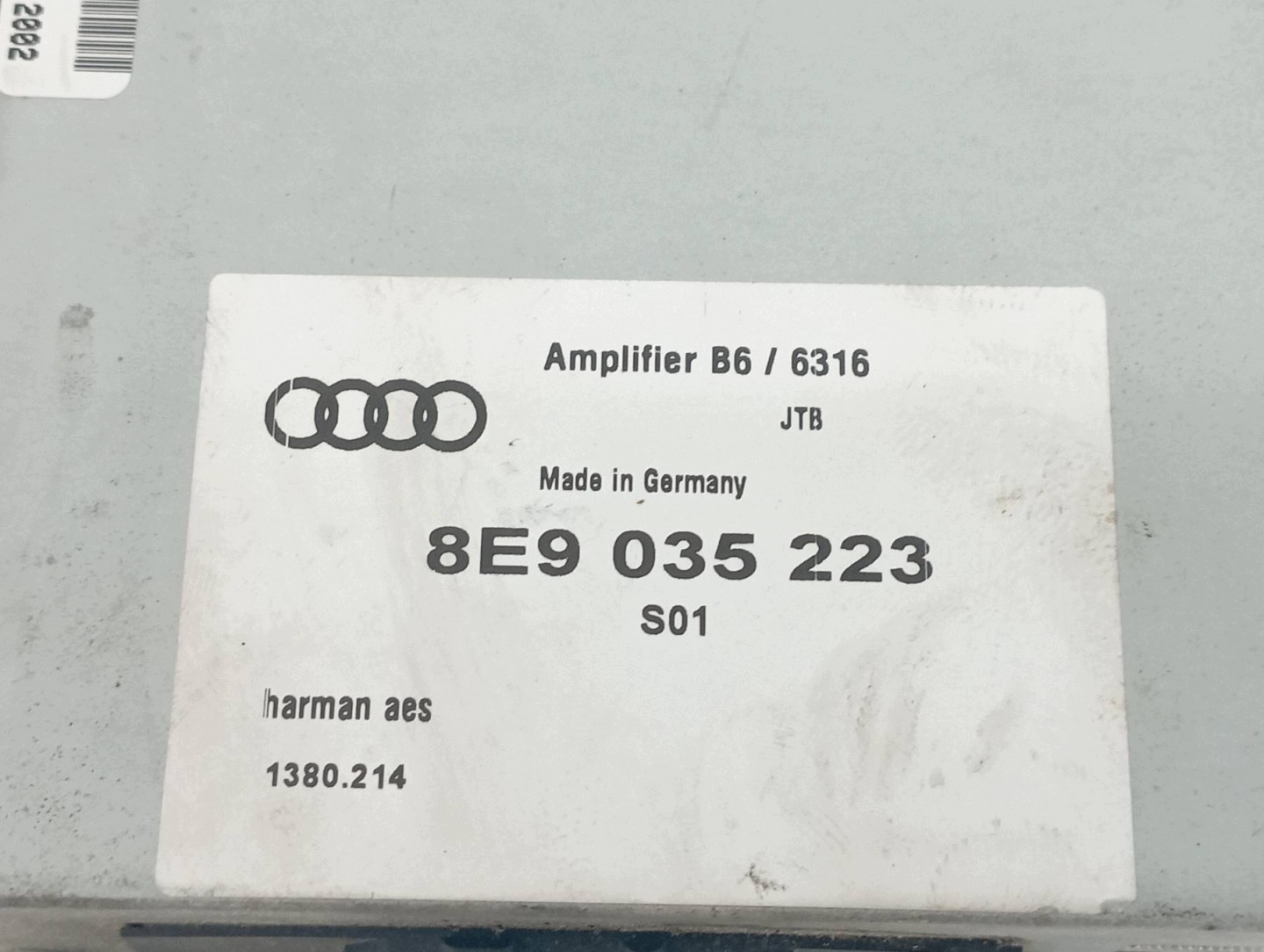 upravljačka pojačalo 8E9035223 Audi A4 II (2000-2006) B6