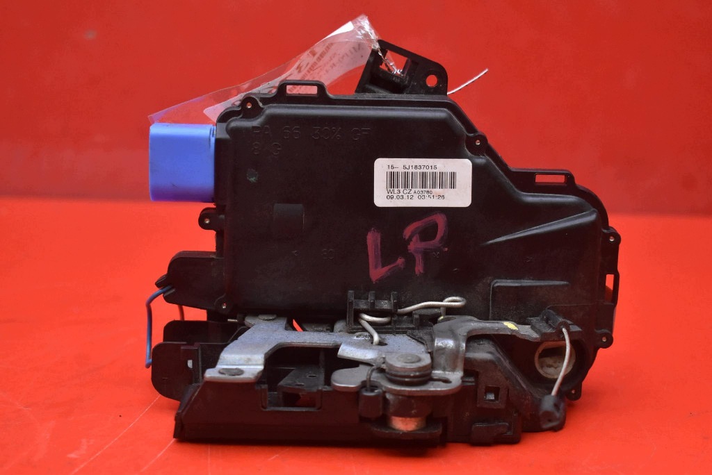lock door left front front EU 5J1837015 SKODA FABIA 2 II 5J 07-10
