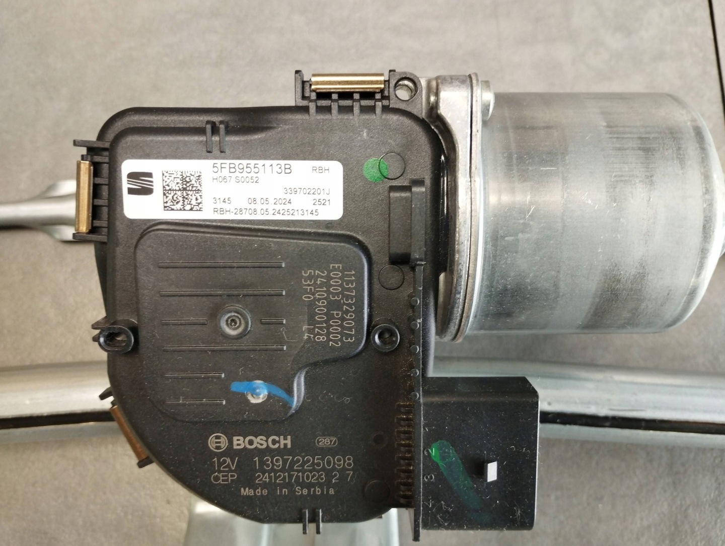 Seat Leon IV 2024 wiper mechanism front 5FB955023B