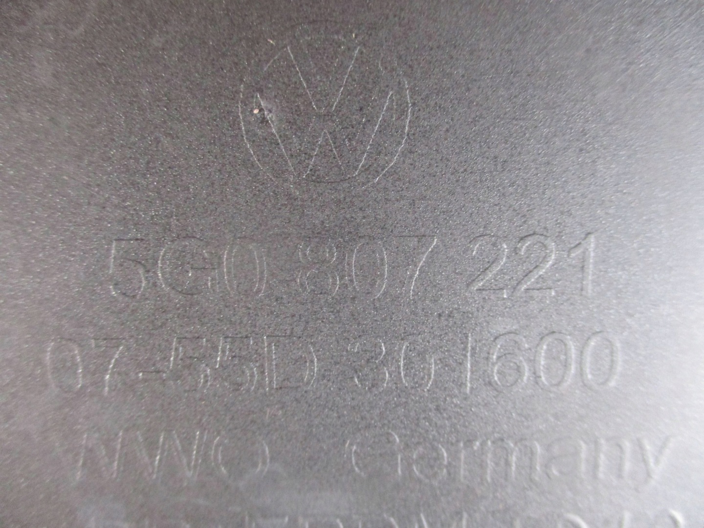 bumper front front VW GOLF VII 12