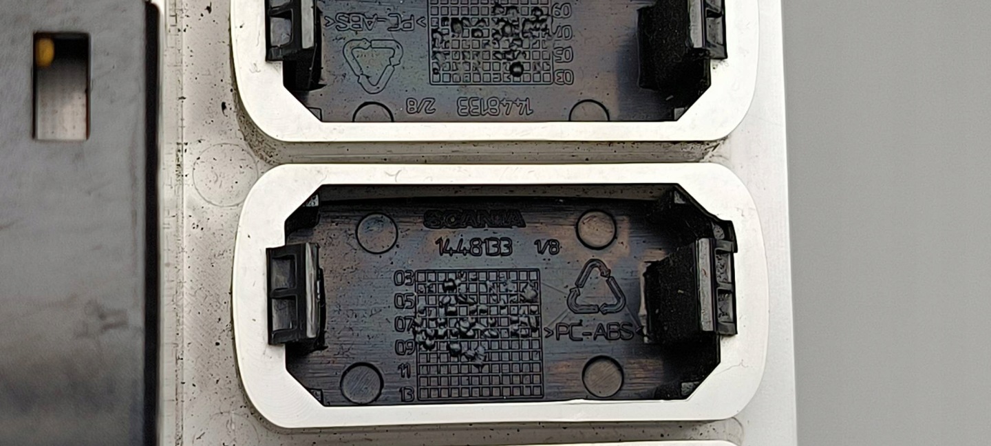 PANEL klimatizácii SCANIA R 420 R420